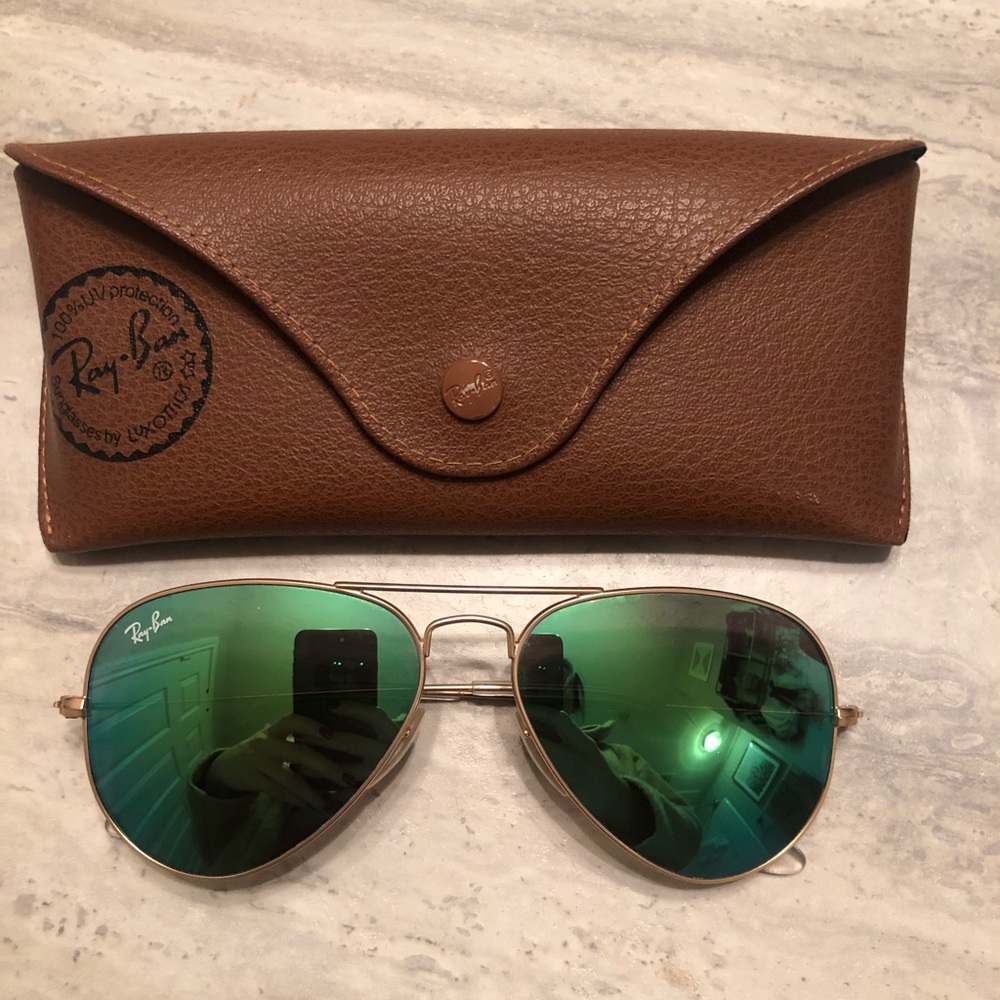 Ray ban small frame aviators